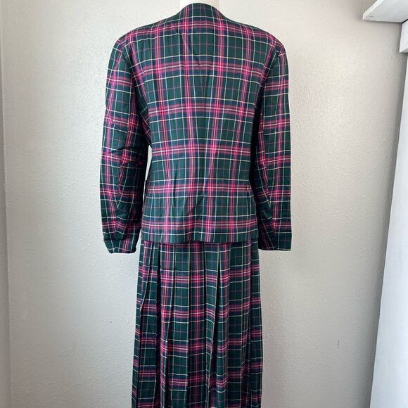 NWT Pendleton Matching Plaid Dress Jacket and Skirt - Picture 7 of 14